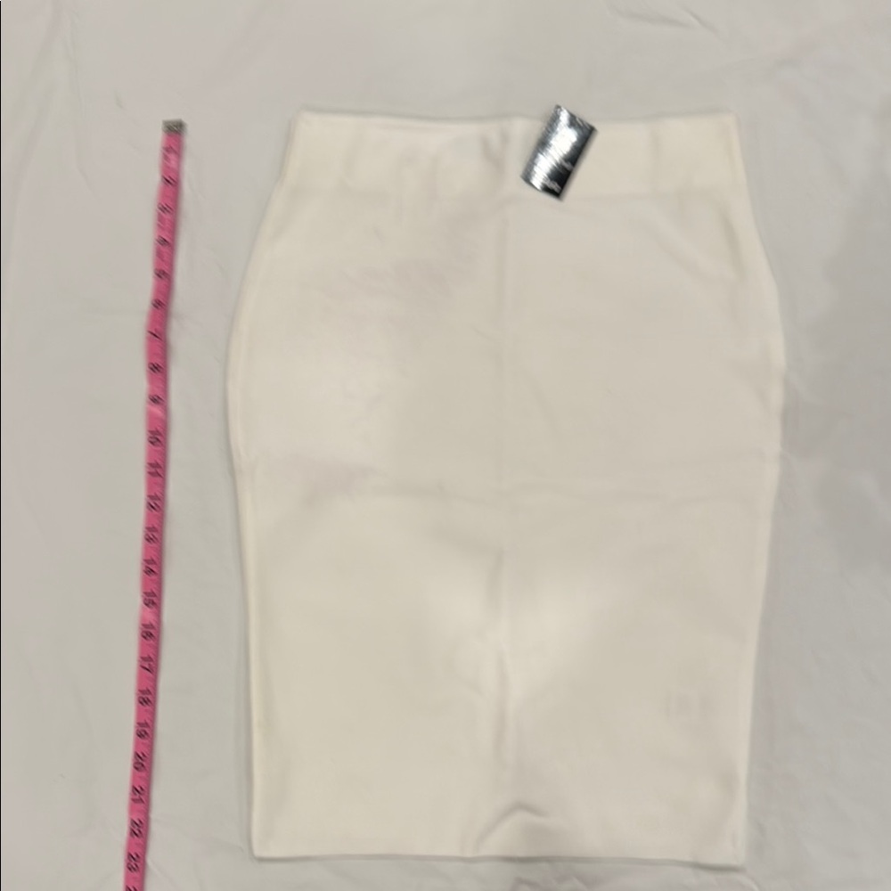 Cream bandage skirt